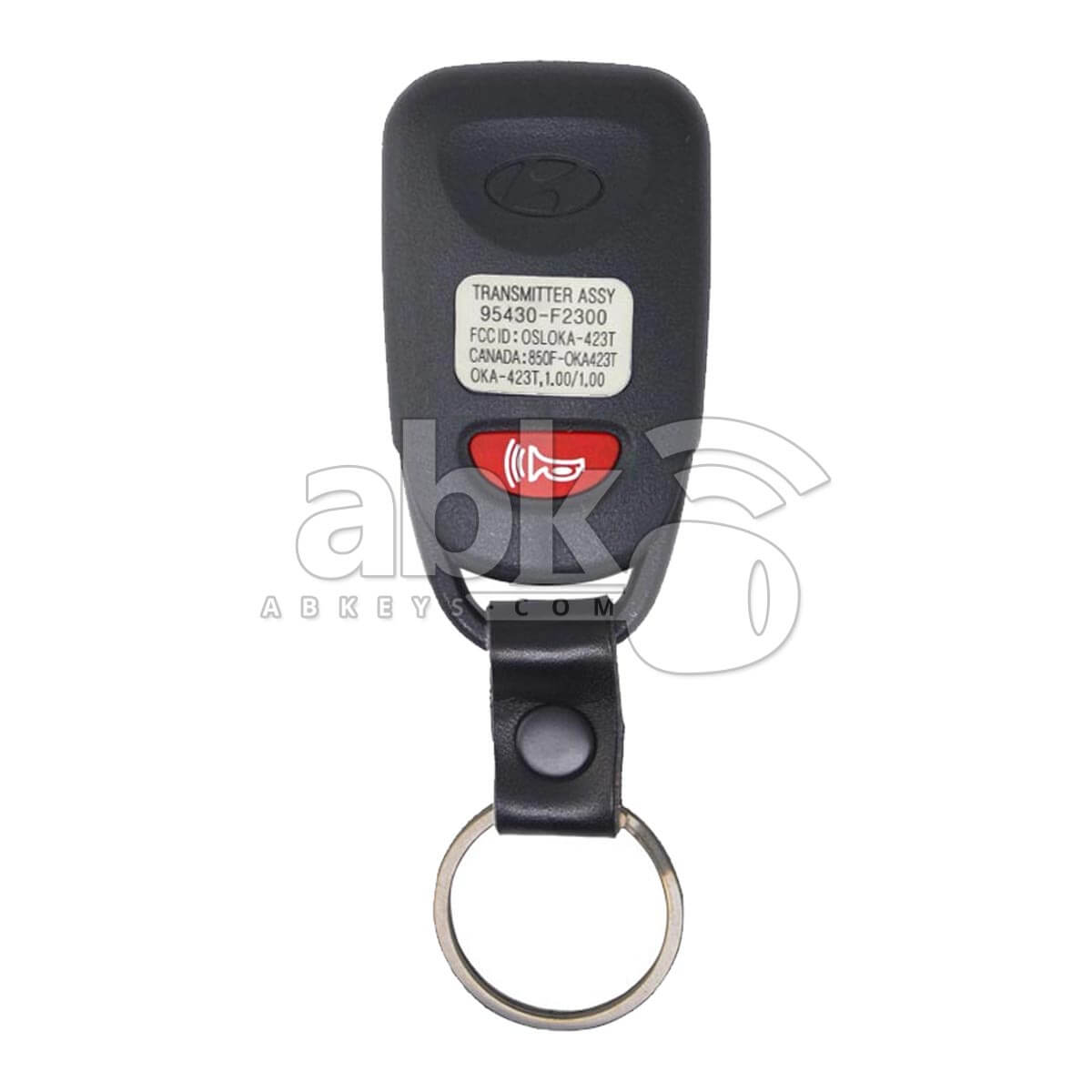 Genuine Hyundai Elantra 2016+ Remote Control 4Buttons 95430-F2300 433MHz OSLOKA-423T - ABK-3148 -