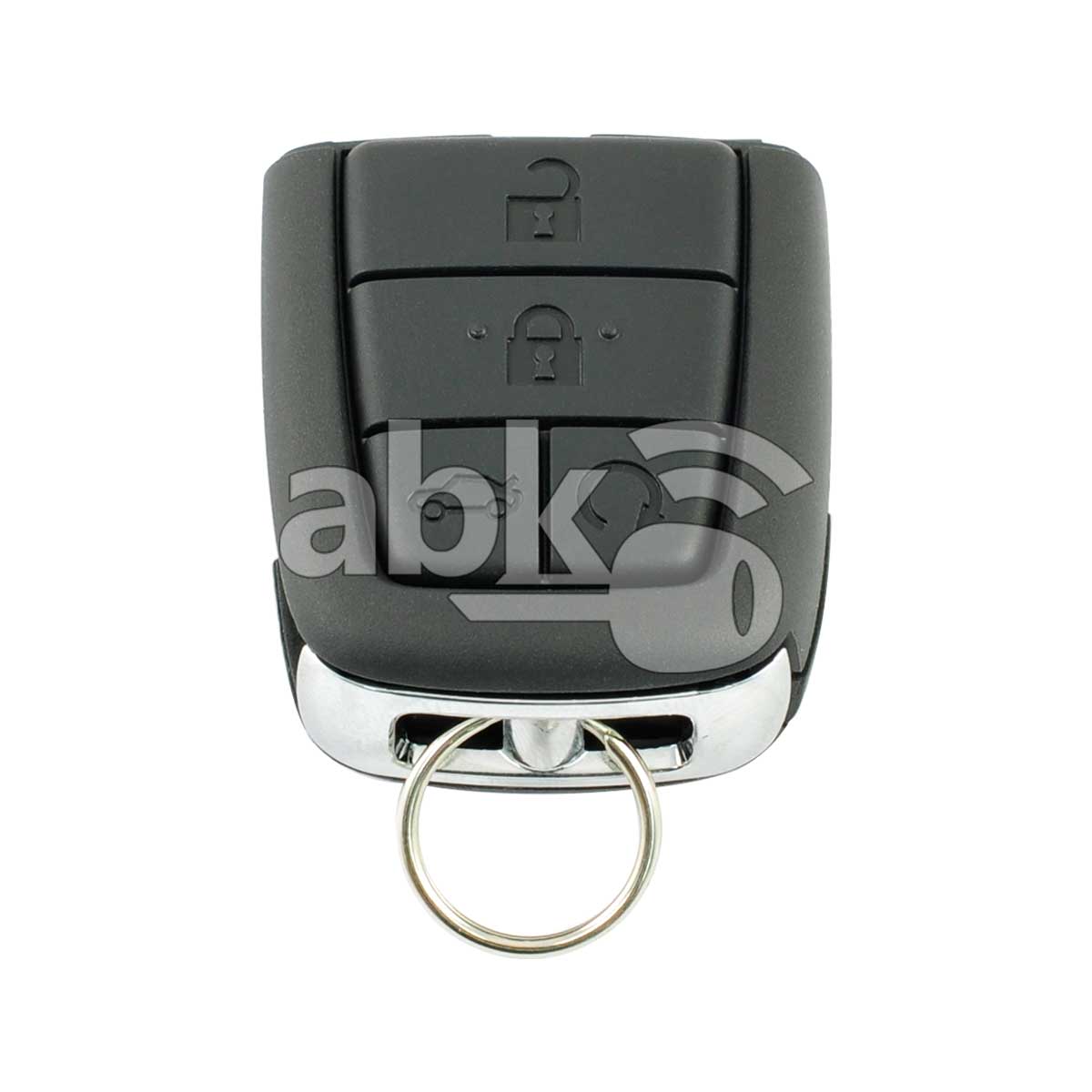Genuine Chevrolet Caprice Lumina 2007+ Key Head Remote 5Buttons 92213312 433MHz   ABK 3153  