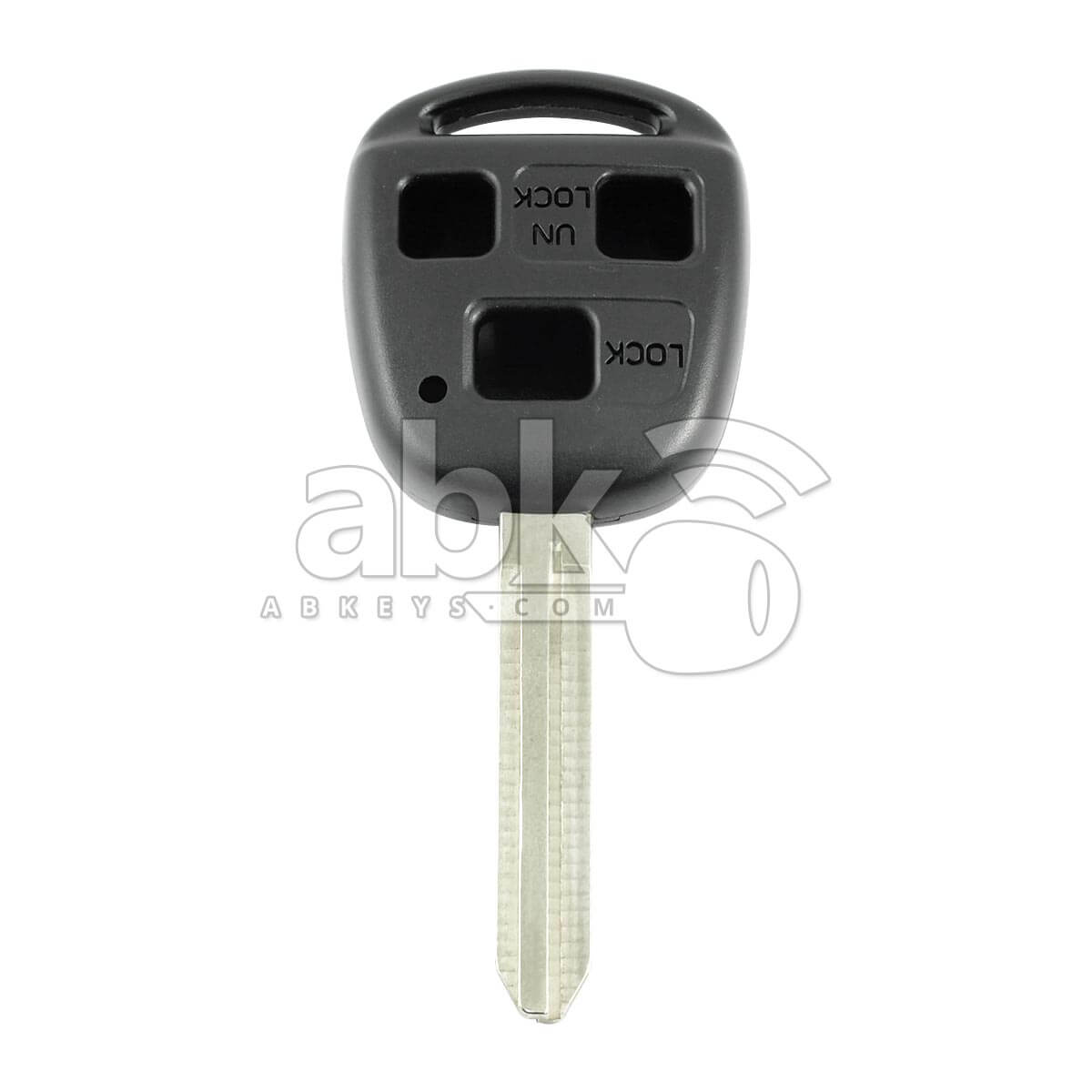 Toyota 1998+ Key Head Remote Cover 3Buttons TOY43 - ABK-315 - ABKEYS.COM