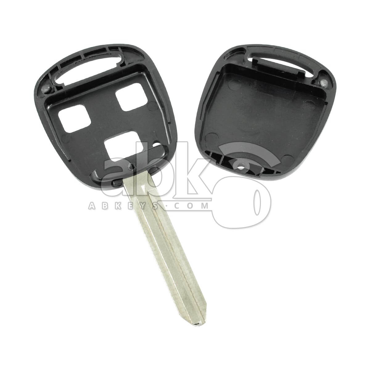 Toyota 1998+ Key Head Remote Cover 3Buttons TOY43 - ABK-315 - ABKEYS.COM