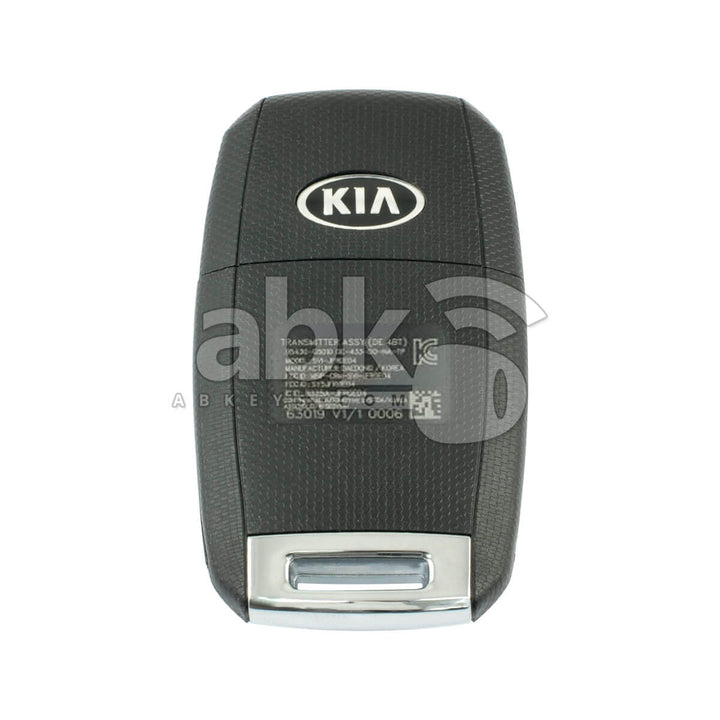 Genuine Kia Niro 2017+ Flip Remote 4Buttons 95430-G5010 433MHz SY5JFRGE04 - ABK-3186 - ABKEYS.COM
