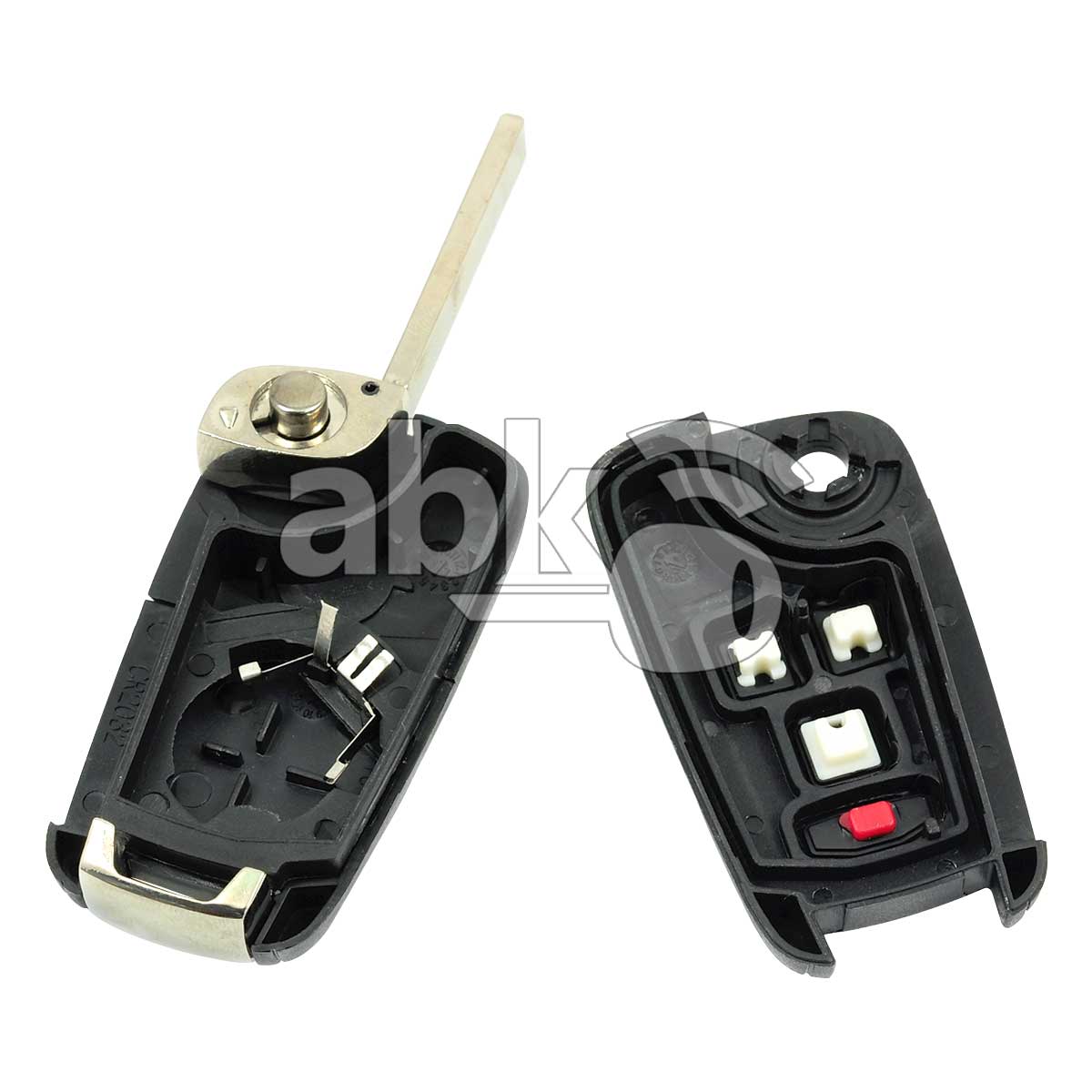 Chevrolet 2009+ Flip Remote Cover 4Buttons HU100 - ABK-3208 - ABKEYS.COM