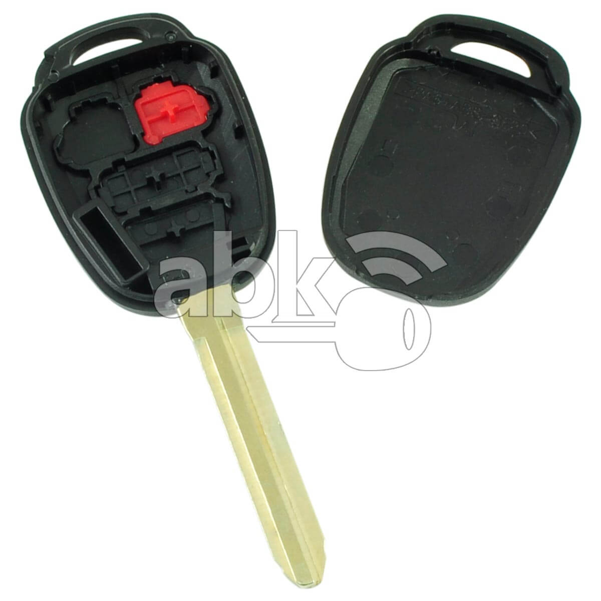 Toyota 2012+ Key Head Remote Cover 3Buttons TOY43 - ABK-3215 - ABKEYS.COM