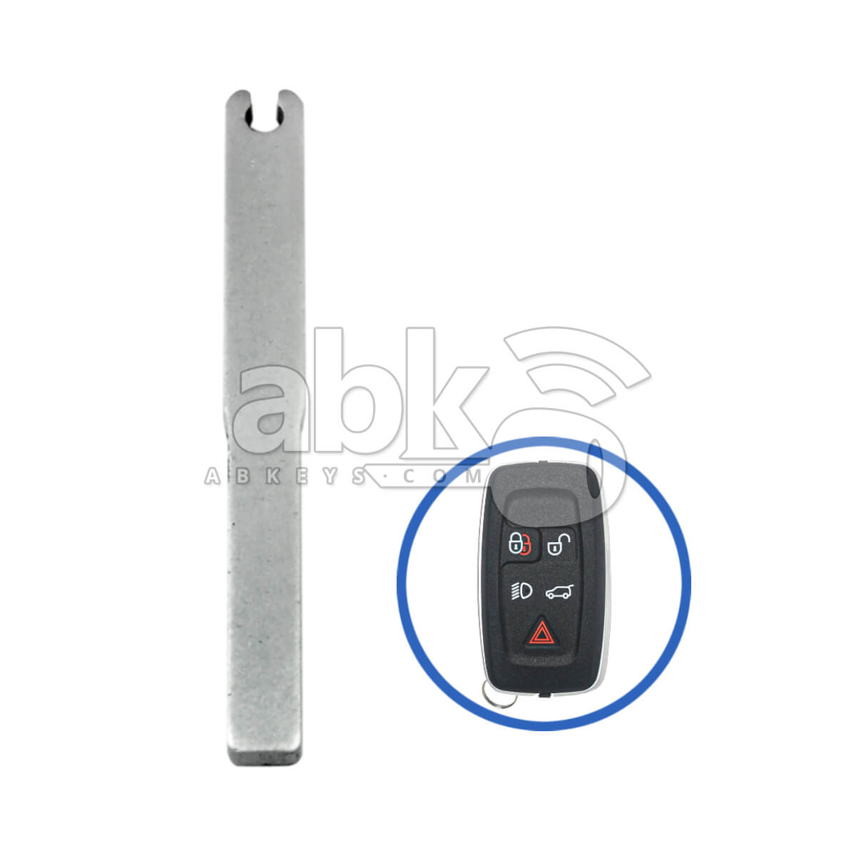Range Rover Land Rover 2009+ Smart Key Blade HU101   ABK 3237   ABKEYS