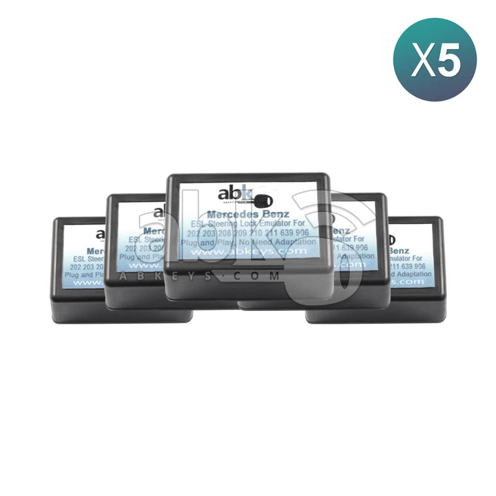 Mercedes Benz ESL / ELV Steering Lock Emulator 5Pcs Bundle For W202 / W203 / W210 / W209 / W211 /