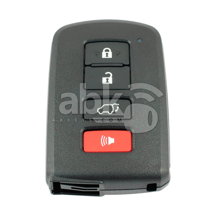 Genuine Toyota Rav4 2013+ Smart Key 4Buttons 89904-42230 433MHz BA4EK P1 88 - ABK-3253 - ABKEYS.COM