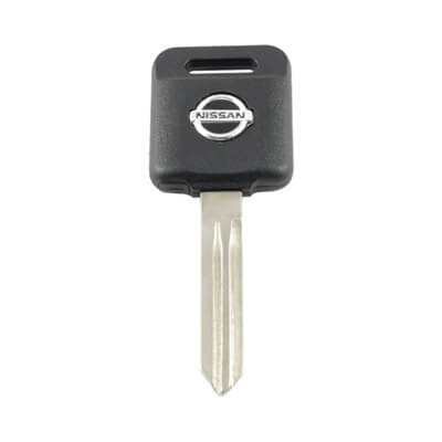 Nissan Chip Less Key NSN14 Chrome Logo - ABK-3257 - ABKEYS.COM