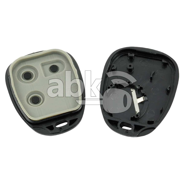 Chevrolet Gmc Cadillac 1998+ Remote Control Cover 3Buttons - ABK-3282 - ABKEYS.COM