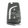 Toyota 2013+ Flip Remote Cover 2Buttons TOY48 - ABK-3286 - ABKEYS.COM