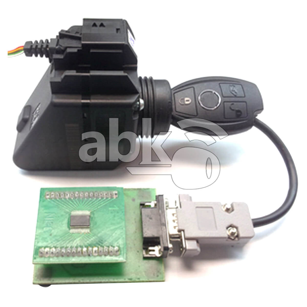 Mercedes Benz Testing Key For NEC With IC Socket Without Soldering   ABK 3296   ABKEYS