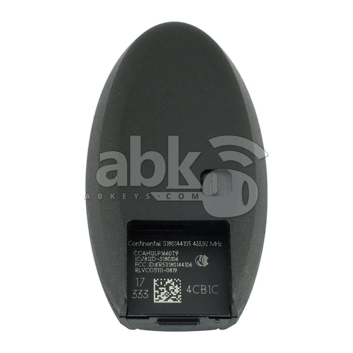 Genuine Nissan Rogue 2014+ Smart Key 3Buttons 285E3-4CB1A 433MHz KR5S180144106 - ABK-3303 -