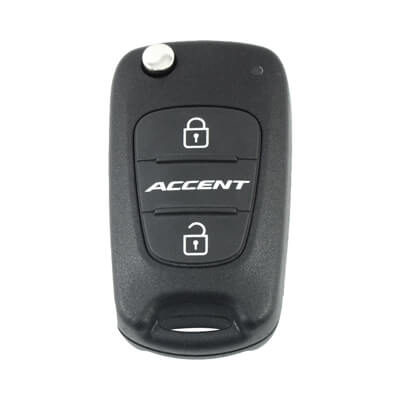 Hyundai Accent 2010+ Flip Remote Cover, 2Buttons, HYN17