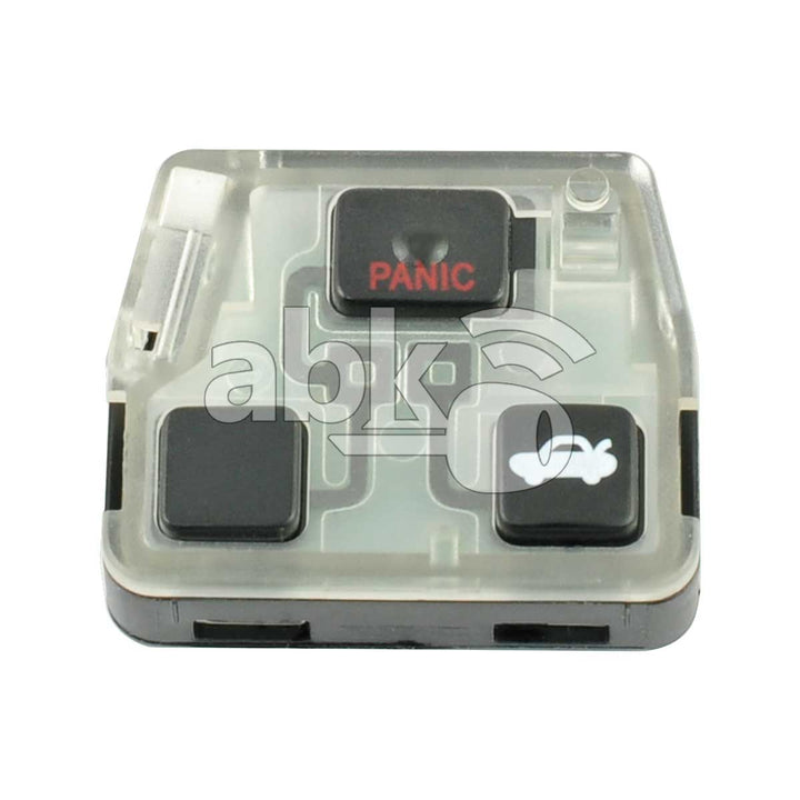 Toyota Lexus 1998+ Key Head Remote 3Buttons 315MHz - ABK-3382 - ABKEYS.COM