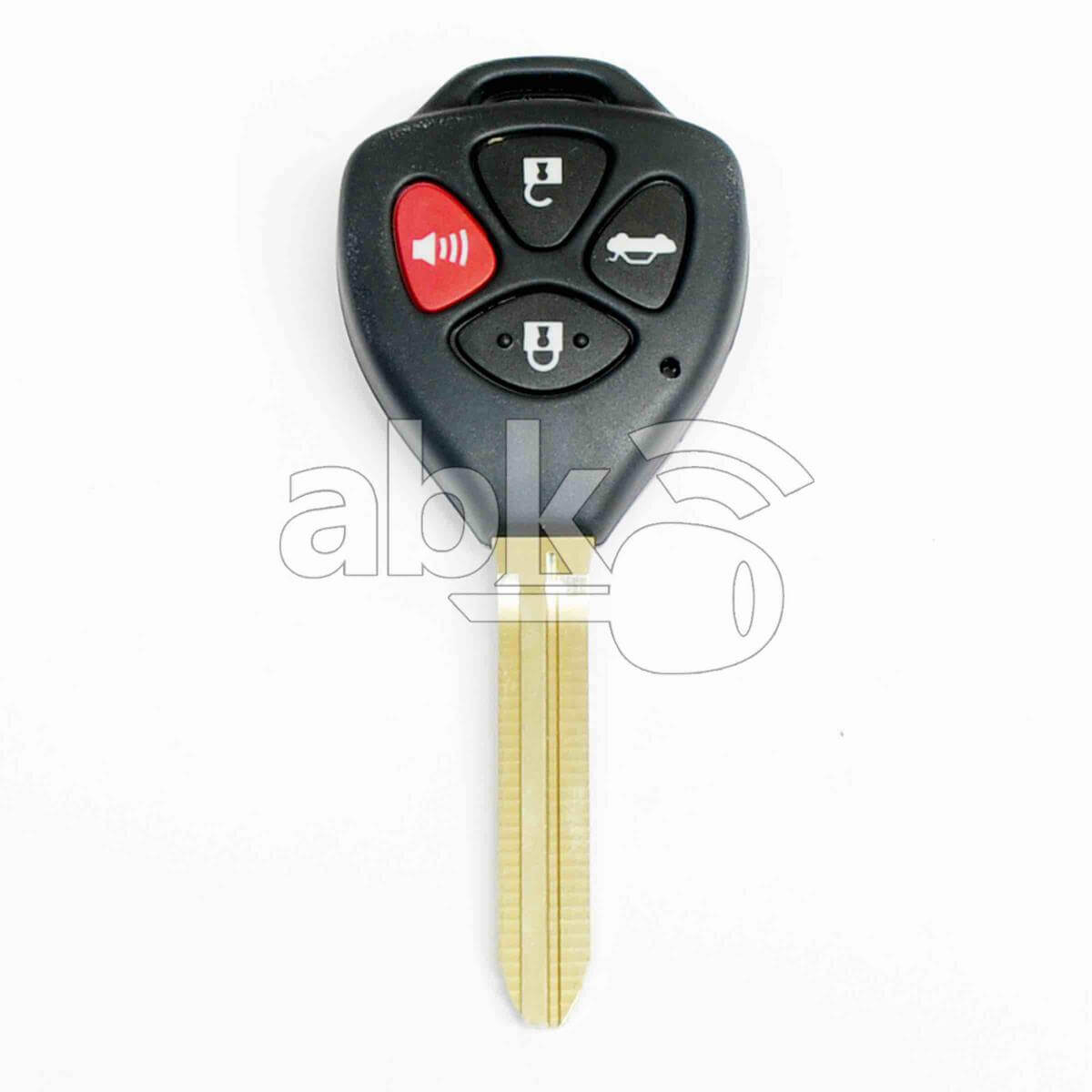 Genuine Toyota Camry Aurion 2012+ Key Head Remote 4Buttons 89070 06460 433MHz 12BBY TOY43   ABK 3393