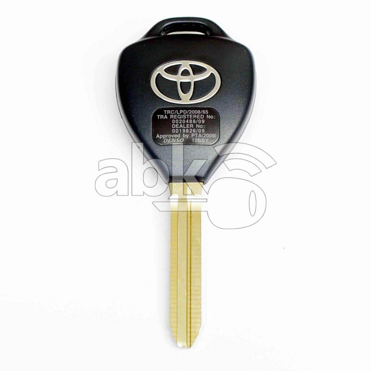 Genuine Toyota Camry Aurion 2012+ Key Head Remote 4Buttons 12BBY 433MHz TOY43 89070-06460 - ABK-3393