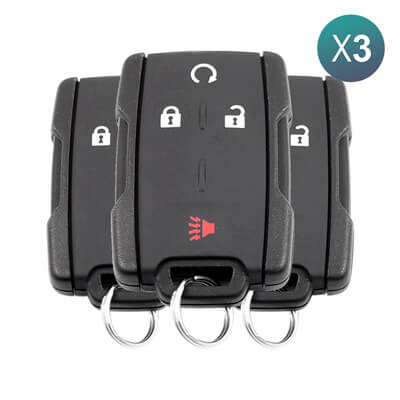 Оригинальный Пульт Chevrolet Silverado, GMC Sierra 2014+ 4Кнопки 22881480 315MHz M3N32337100 3 шт Комплект