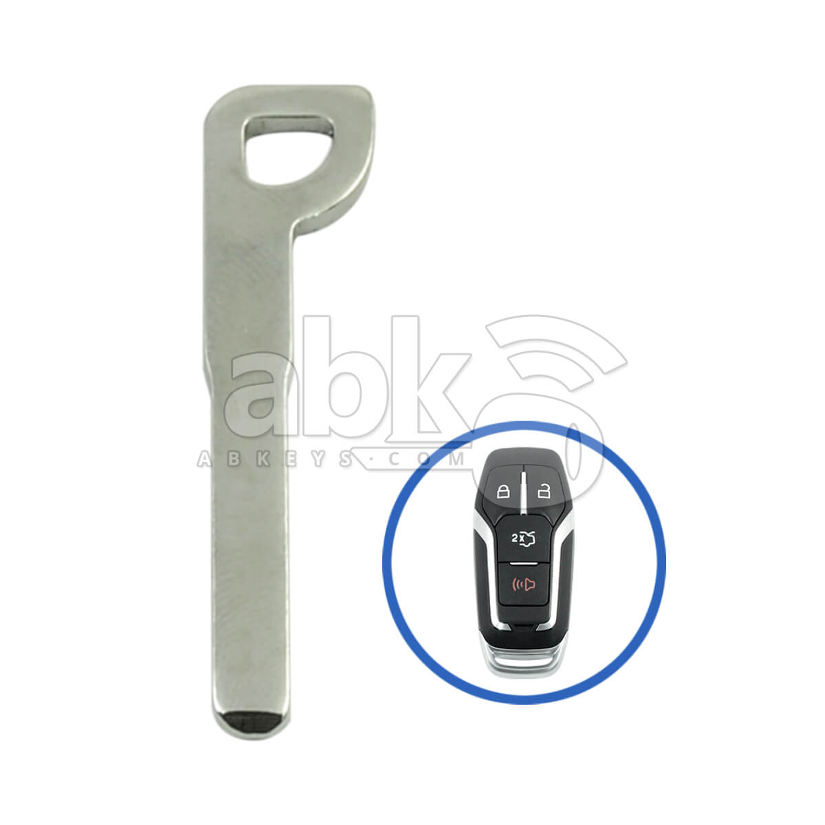 Ford 2013+ Smart Key Blade 164-R7992 164-R7993 4223891 HU101 - ABK-3411 - ABKEYS.COM