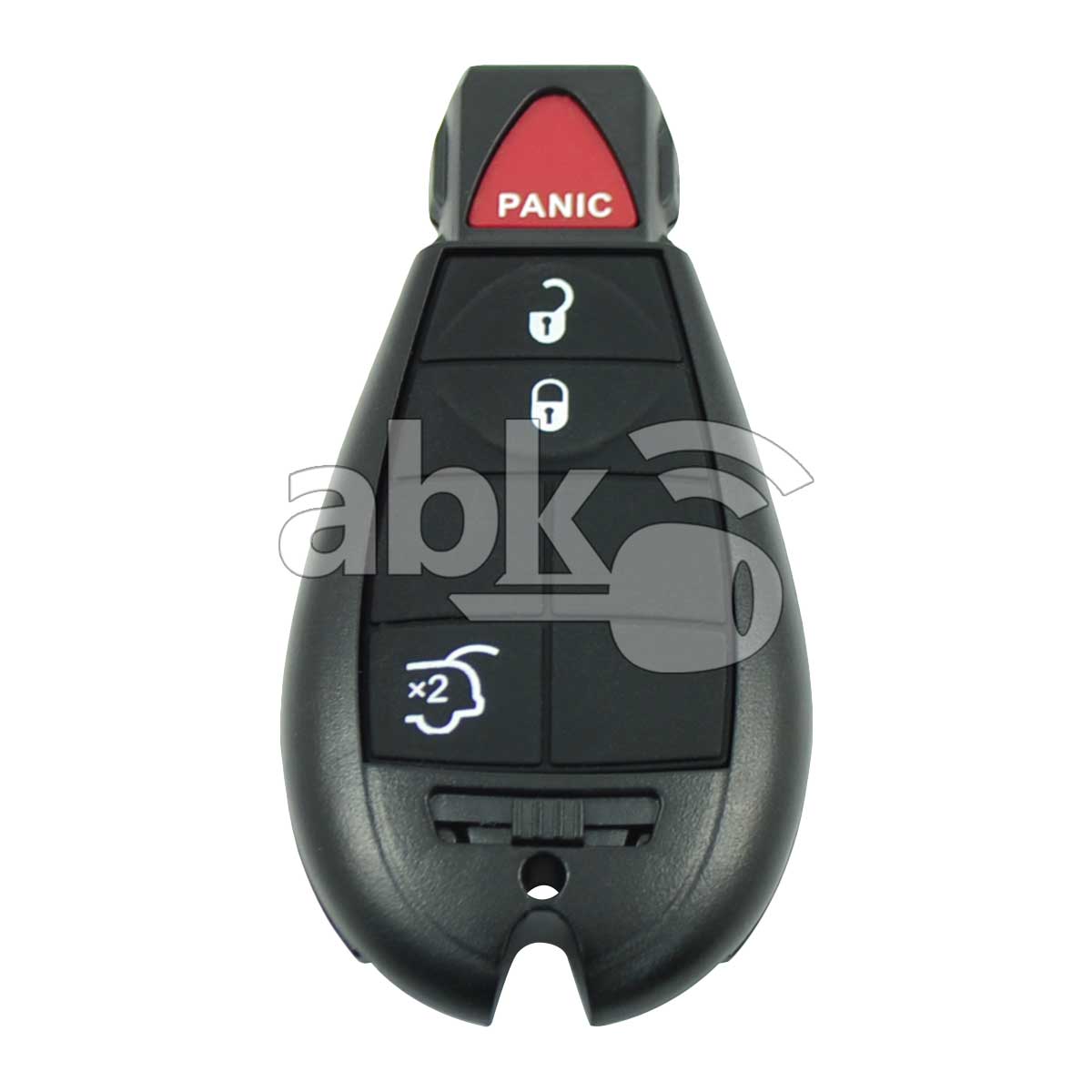 Jeep Chrysler Dodge Fobik 2007+ Remote Control Cover 4Buttons M3N5WY783X - ABK-3431 - ABKEYS.COM