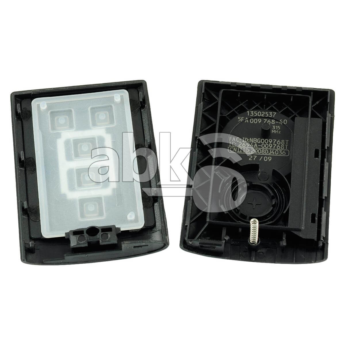 Chevrolet Cadillac 2007+ Smart Key Cover 5Buttons - ABK-3441 - ABKEYS.COM