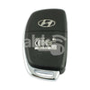 Genuine Hyundai Santa Fe 2012+ Flip Remote 3Buttons DM-433-EU-TP RKE-4F08 433MHz 95430-2W400 - 