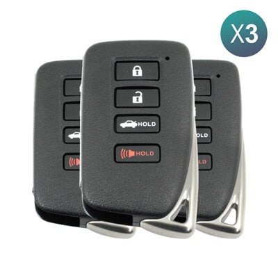 Lexus IS250 IS300 2014+ Smart Key 3Pcs 315MHz 89904-53650 |ABKEYS