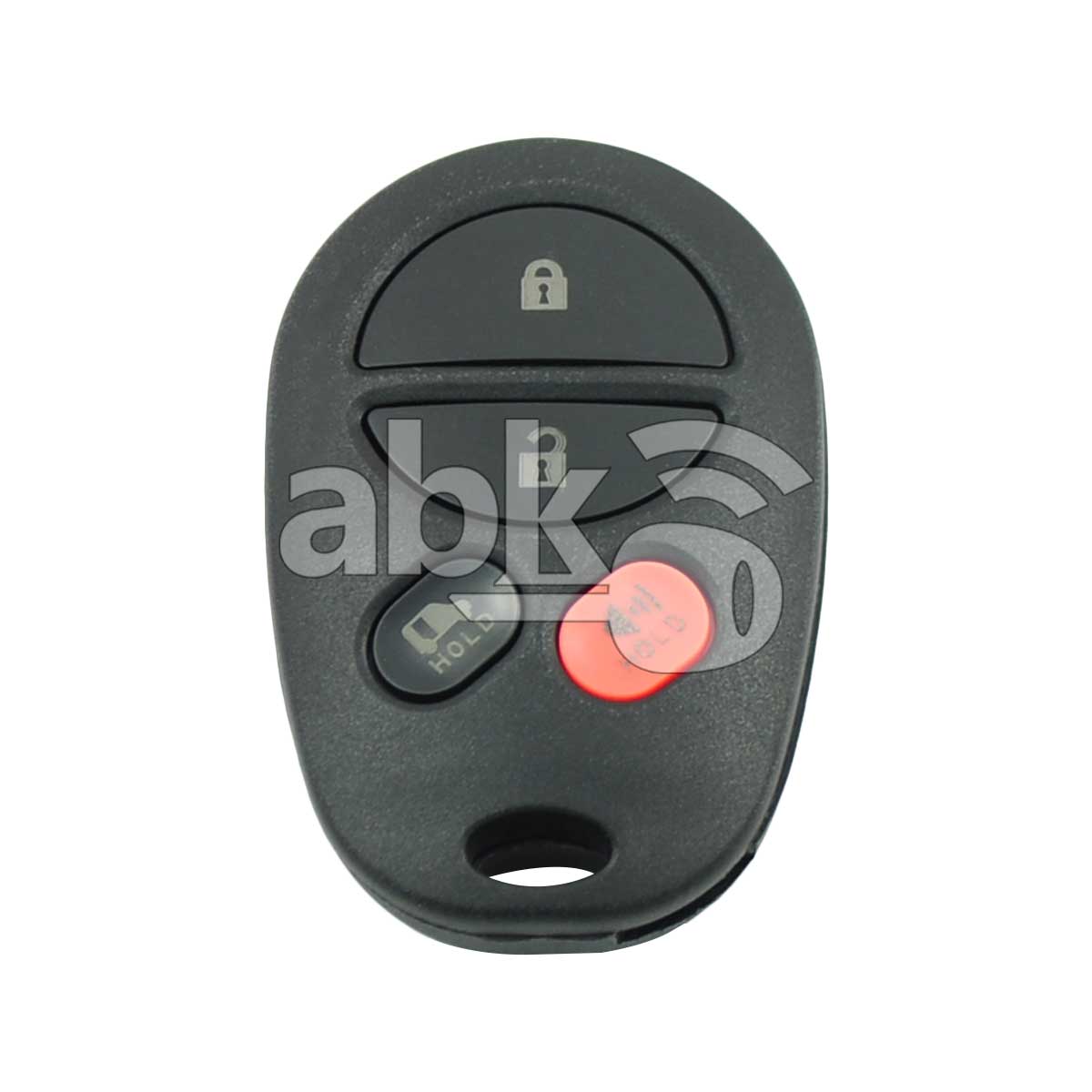 Toyota Sienna Sequoia 2004+ Remote Control Cover 4Buttons - ABK-3472 - ABKEYS.COM