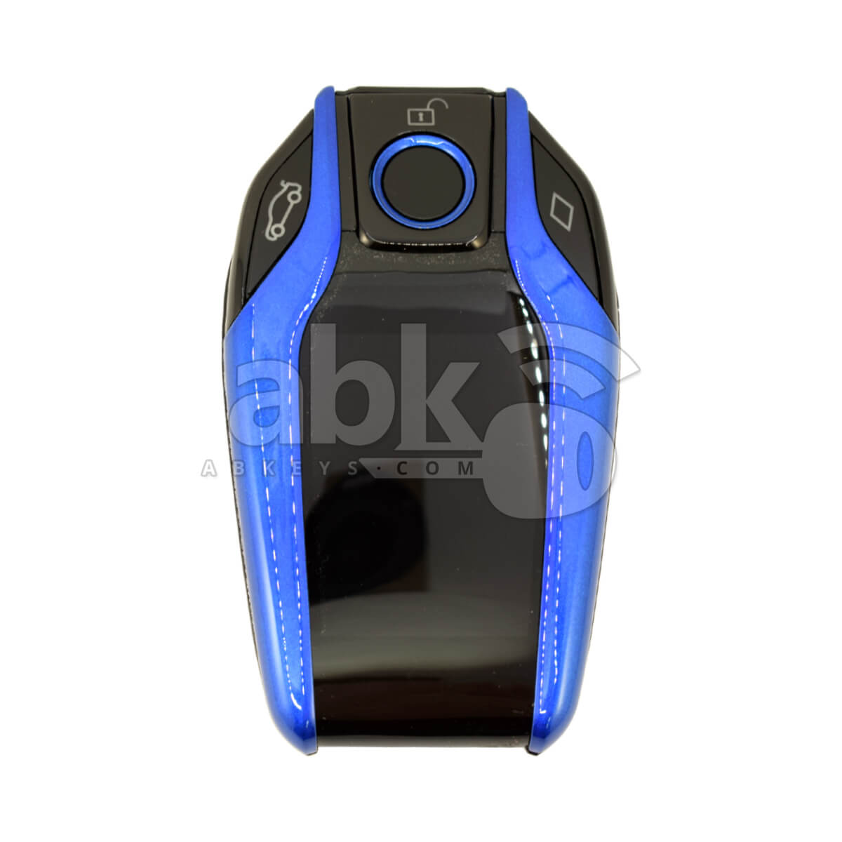 LCD Universal Smart Key For All Brands BMW Style Blue Color - ABK-3481-BM1-BLE - ABKEYS.COM