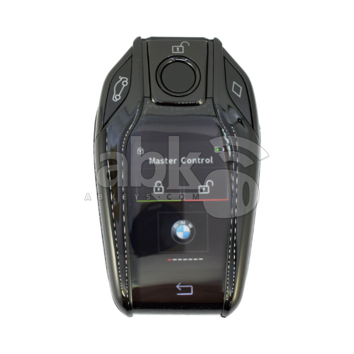 LCD Universal Smart Key For All Brands BMW Style Black Color - ABK-3481-BM1-BLK - ABKEYS.COM