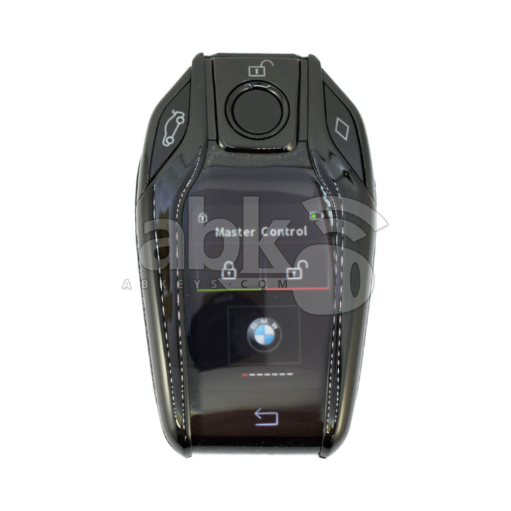 LCD Universal Smart Key For All Brands BMW Style Black Color - ABK-3481-BM1-BLK - ABKEYS.COM