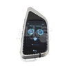 LCD Universal Smart Key For All Brands BMW FEM Style2 Silver Color - ABK-3481-BM2-SLV - ABKEYS.COM
