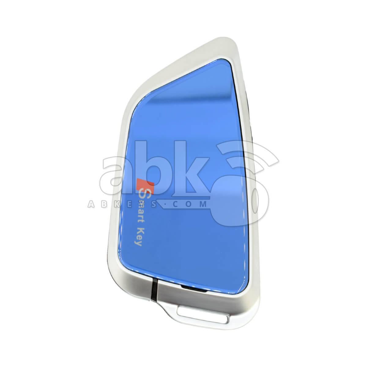 LCD Universal Smart Key For All Brands BMW FEM Style2 Silver Color - ABK-3481-BM2-SLV - ABKEYS.COM