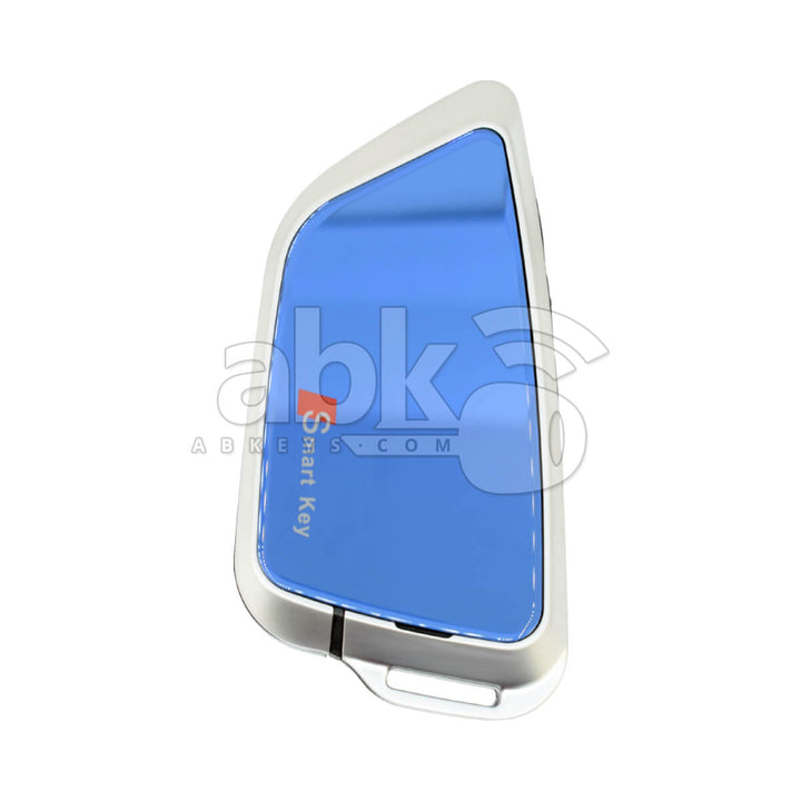 LCD Universal Smart Key For All Brands BMW FEM Style2 Silver Color - ABK-3481-BM2-SLV - ABKEYS.COM