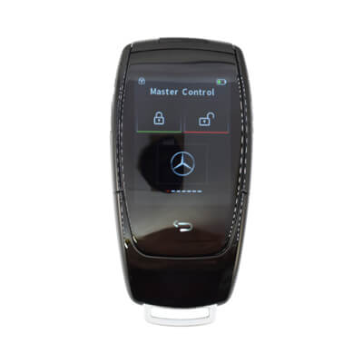 Clé Intelligente LCD Universelle pour Toutes les Marques Style Mercedes Couleur Noir