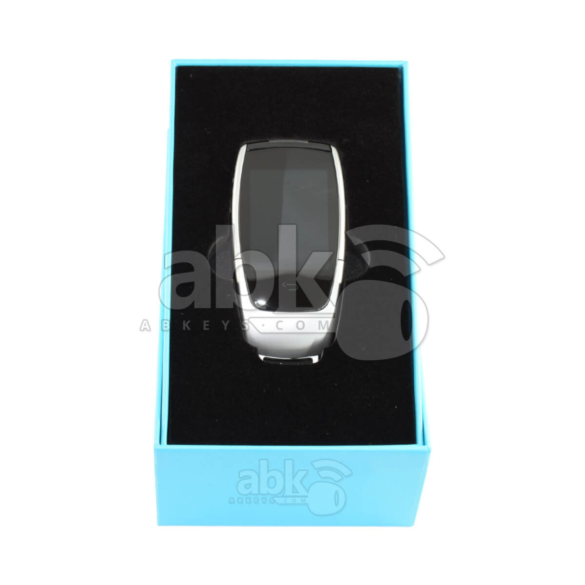 LCD Universal Smart Key For All Brands Mercedes Style Silver Color - ABK-3481-MB1-SLV - ABKEYS.COM