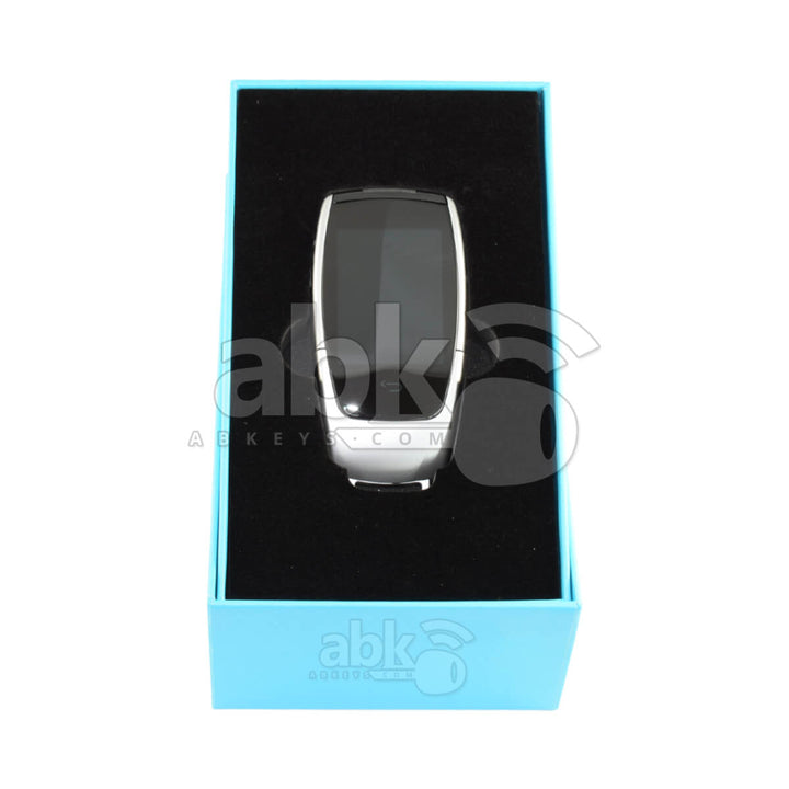 LCD Universal Smart Key For All Brands Mercedes Style Silver Color - ABK-3481-MB1-SLV - ABKEYS.COM