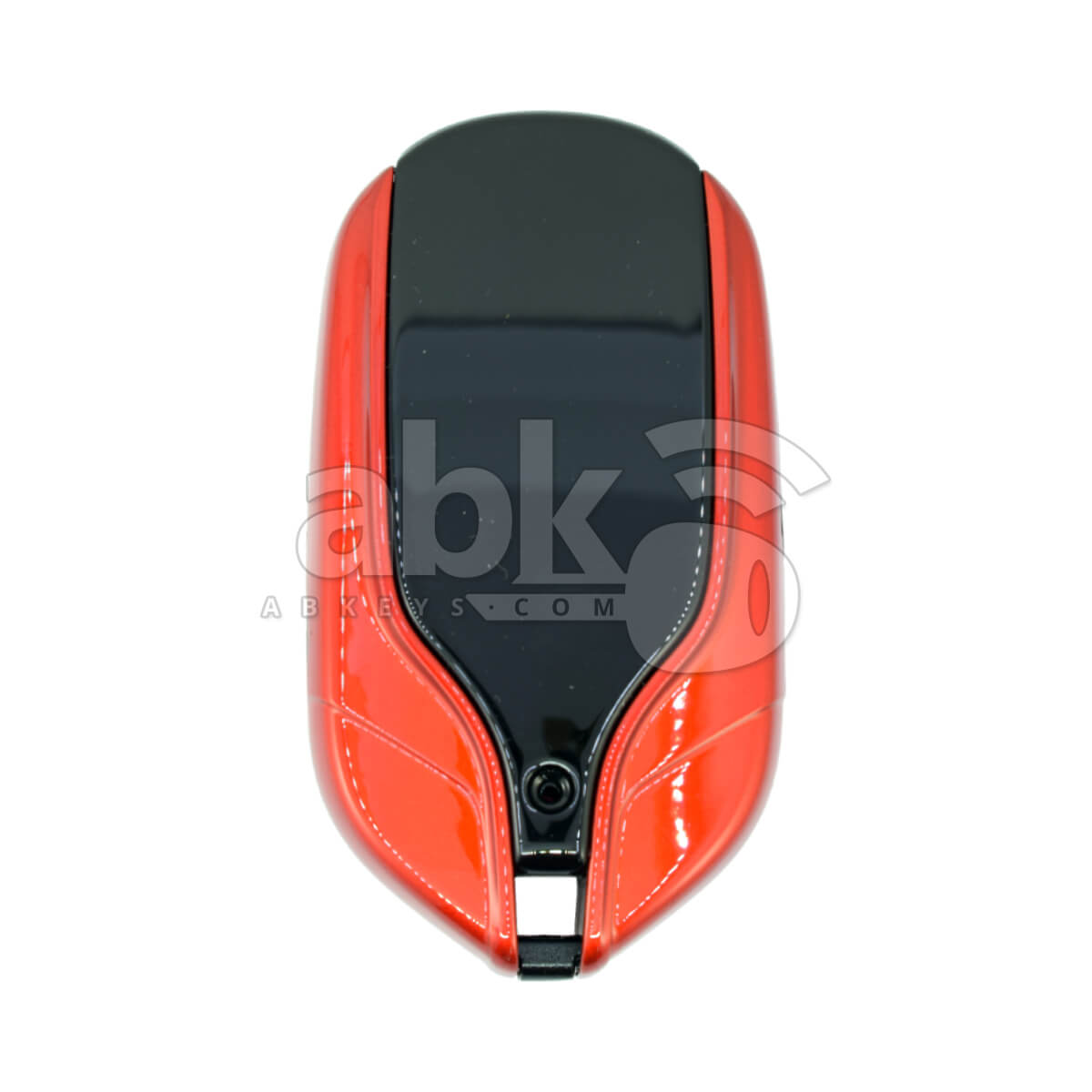 LCD Universal Smart Key with PKE Antenna For All Brands Maserati Style Red Color - ABK-3482-MZ1-RED