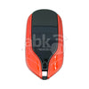 LCD Universal Smart Key with PKE Antenna For All Brands Maserati Style Red Color - ABK-3482-MZ1-RED