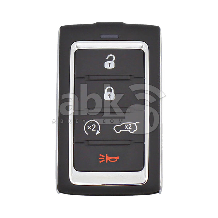 Jeep Wagoneer 2021+ Smart Key 5Buttons 68377534AB 433MHz M3NWXFOB1 - ABK-3498 - ABKEYS.COM
