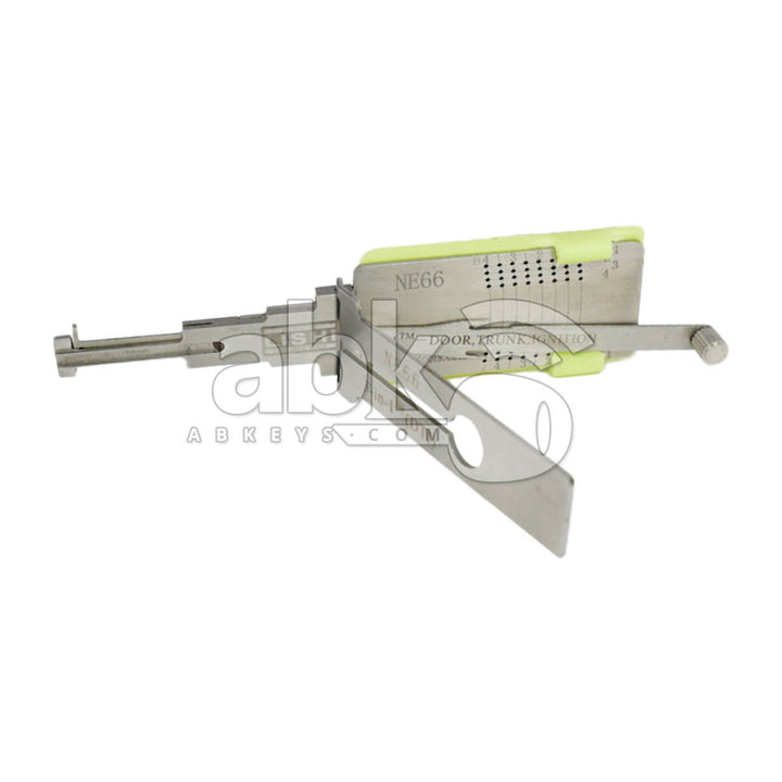 Genuine Lishi NightVision 3-in-1 Pick / Decoder For NE66 Lishi Tool NVLISHI3-1NE66 - ABK-3506 -