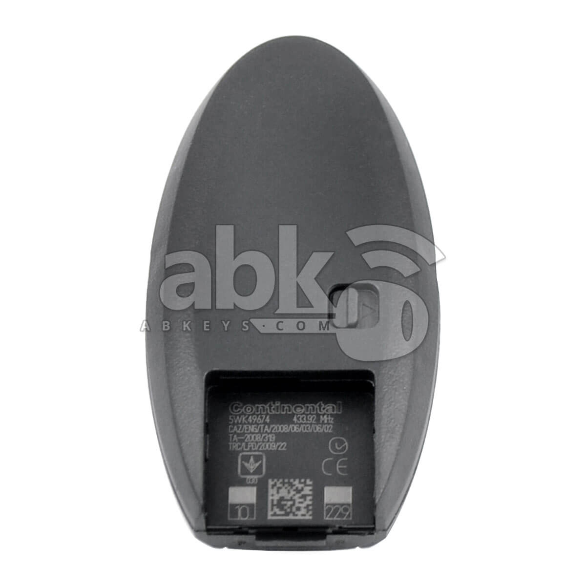 Genuine Infiniti EX35 EX37 2009+ Smart Key 3Buttons 285E3-1BF5A 433MHz 5WK49674 - ABK-3528 -