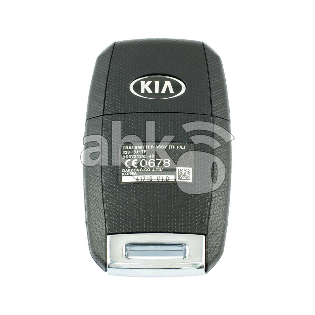 Genuine Kia Optima Sportage 2014+ Flip Remote 3Buttons 95430-2T580 433MHz DD3TX1302-JD - ABK-3545 -
