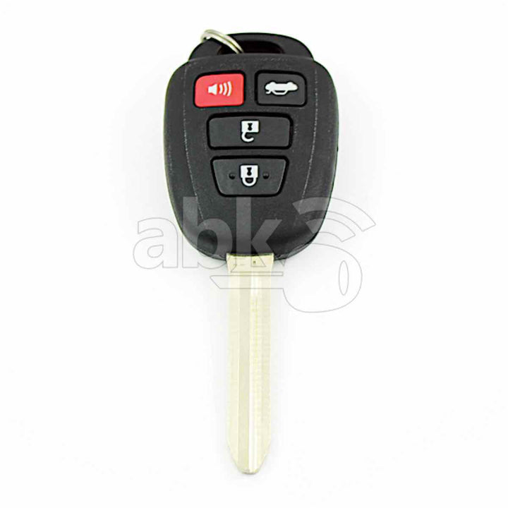 Genuine Toyota Corolla Altis 2014+ Key Head Remote 4Buttons 89070-02B40 433MHz B74TA TOY43 -