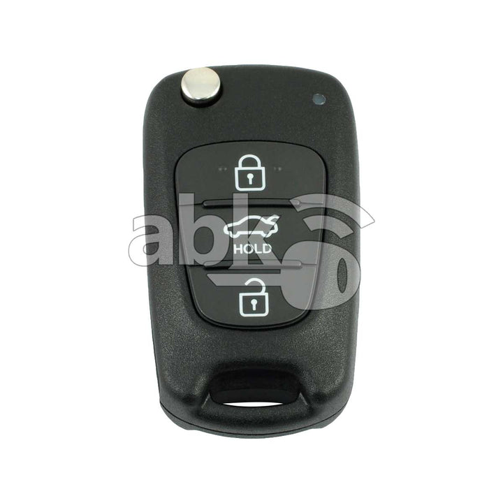 Genuine Kia Cerato 2010+ Flip Remote 3Buttons 95430-1M250 433MHz RKE-4F04 - ABK-3569 - ABKEYS.COM