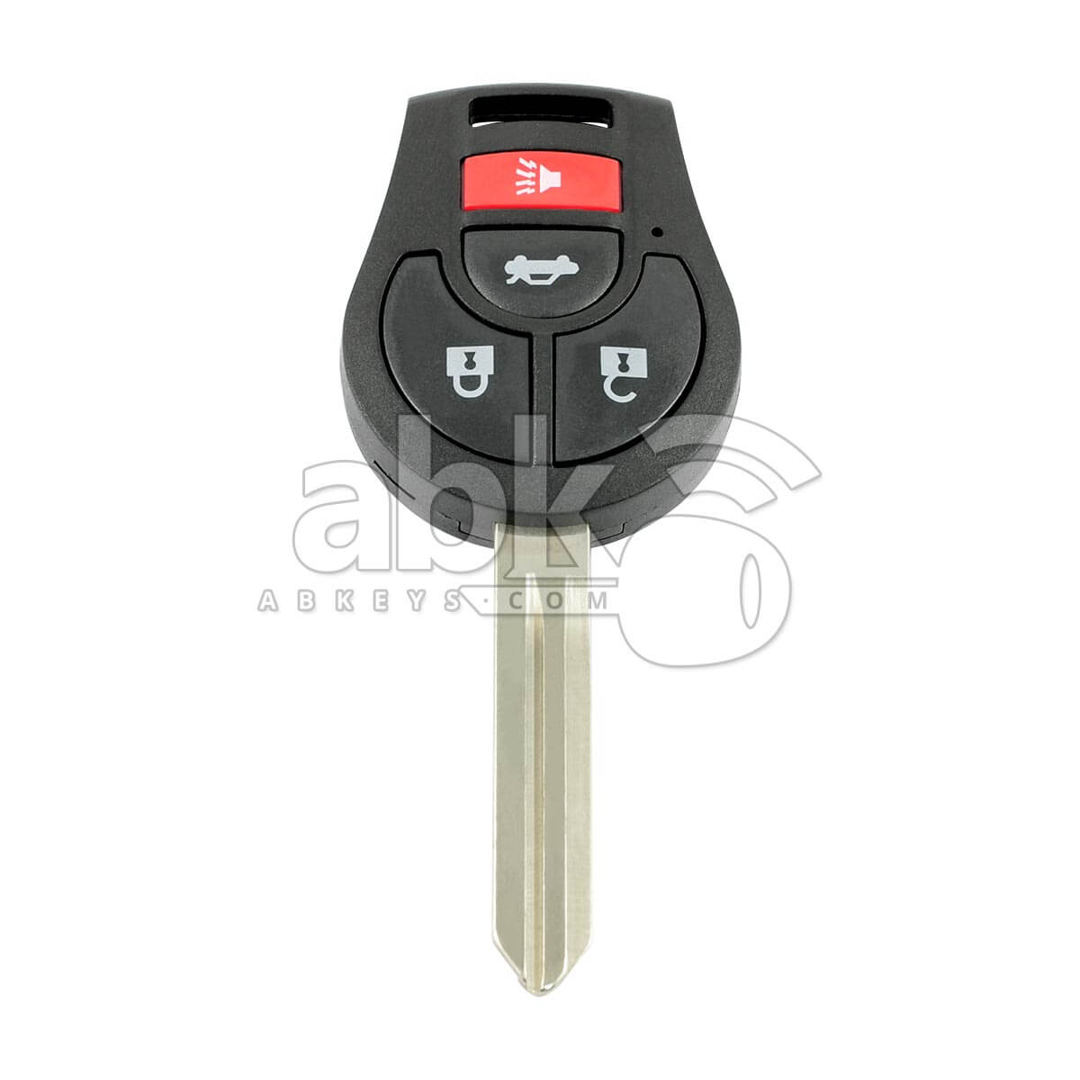 Nissan Altima Maxima Armada 350Z 2002+ Key Head Remote 4Buttons 433MHz NSN14 - ABK-3613 - ABKEYS.COM