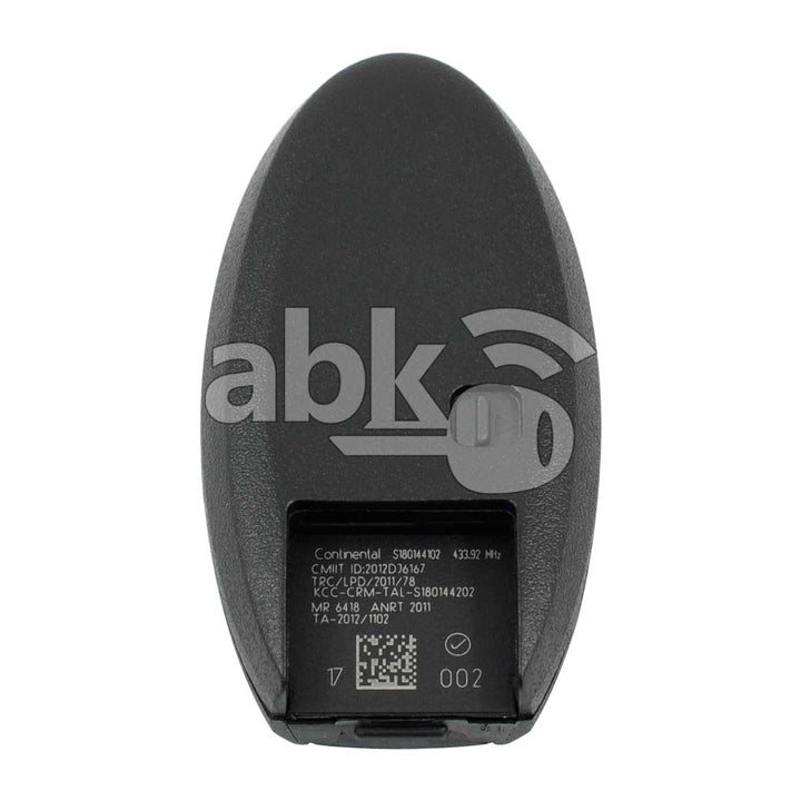 Genuine Nissan Qashqai X-Trail 2014+ Smart Key 2Buttons 285E3-4CB0A 285E3-4CB0C 433MHz S180144102 -