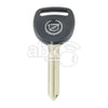 Genuine Cadillac SRX Transponder Key 692383 48 MEGAMOS B111 - ABK-363 - ABKEYS.COM