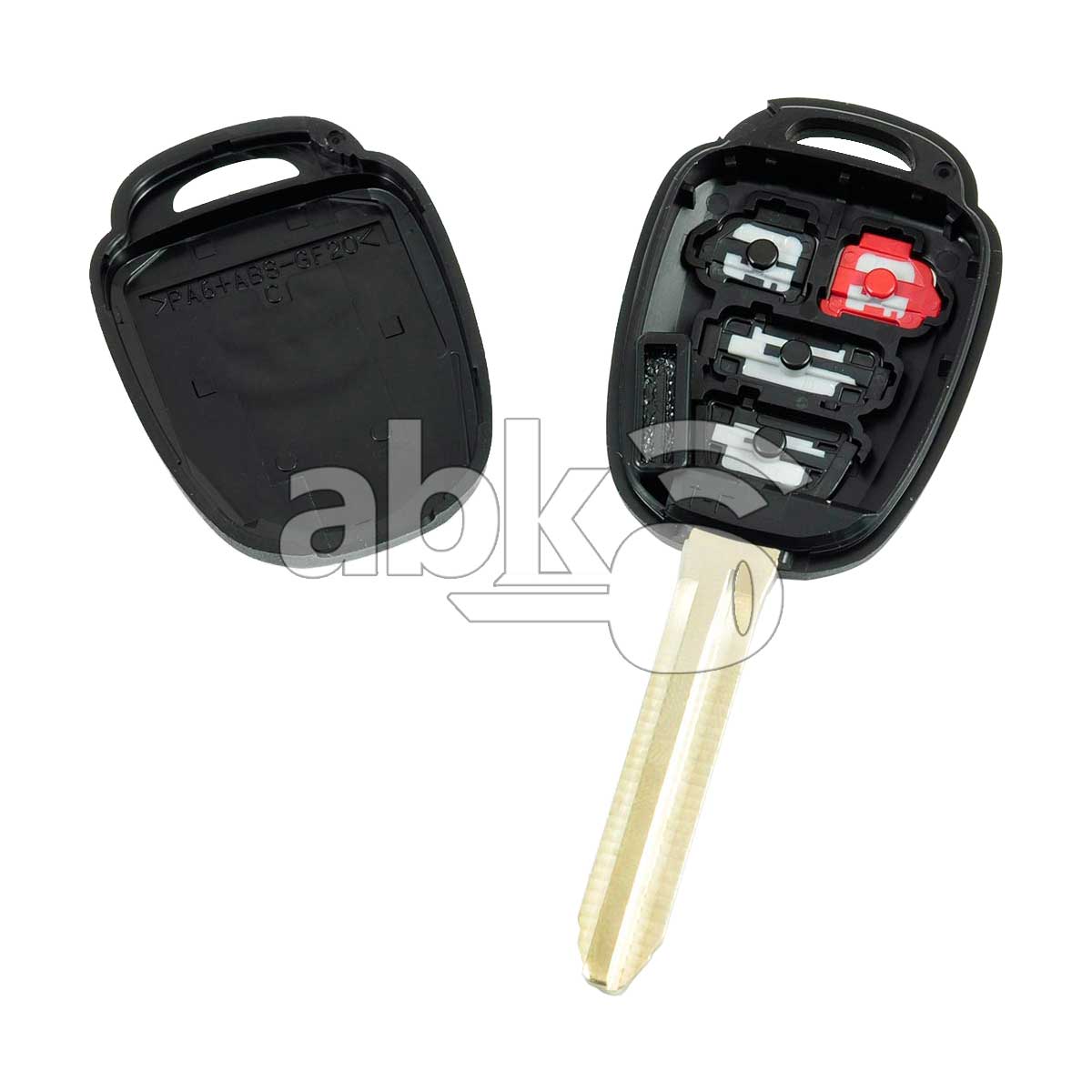 Genuine Toyota 2012+ Key Head Remote Cover 4Buttons 4D-72-G TOY43 - ABK-3643 - ABKEYS.COM