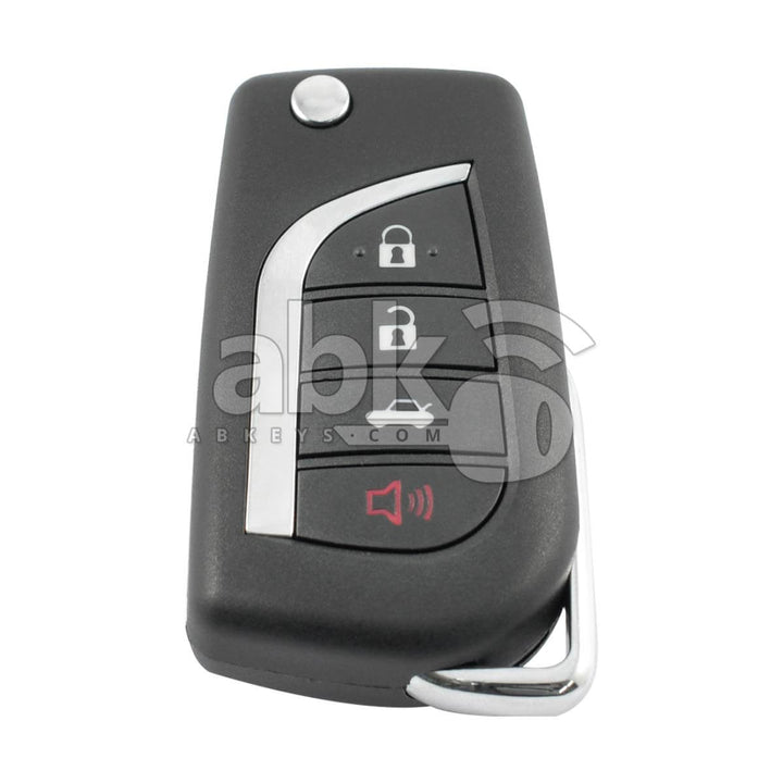Toyota Camry Corolla 2018+ Flip Remote 4Buttons 89070-06790 315MHz HYQ12BFB TOY48 - ABK-3650 -
