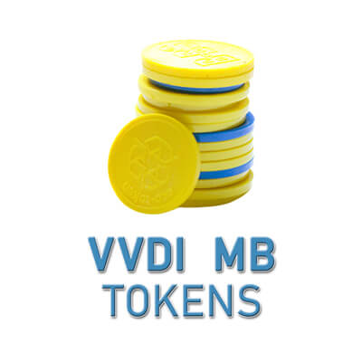 Xhorse VVDI MB BGA Key Programming Device Tokens For Mercedes Benz - ABK-3674-TKN-2 - ABKEYS.COM