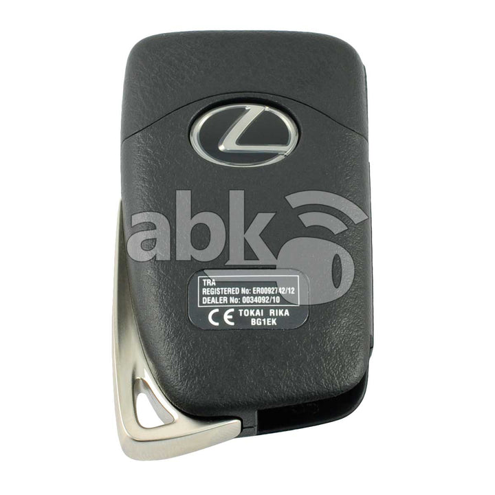 Genuine Lexus IS RC 2014+ Smart Key 4Buttons 89904-53831 433MHz BG1EK P1 A8 - ABK-3681 - ABKEYS.COM